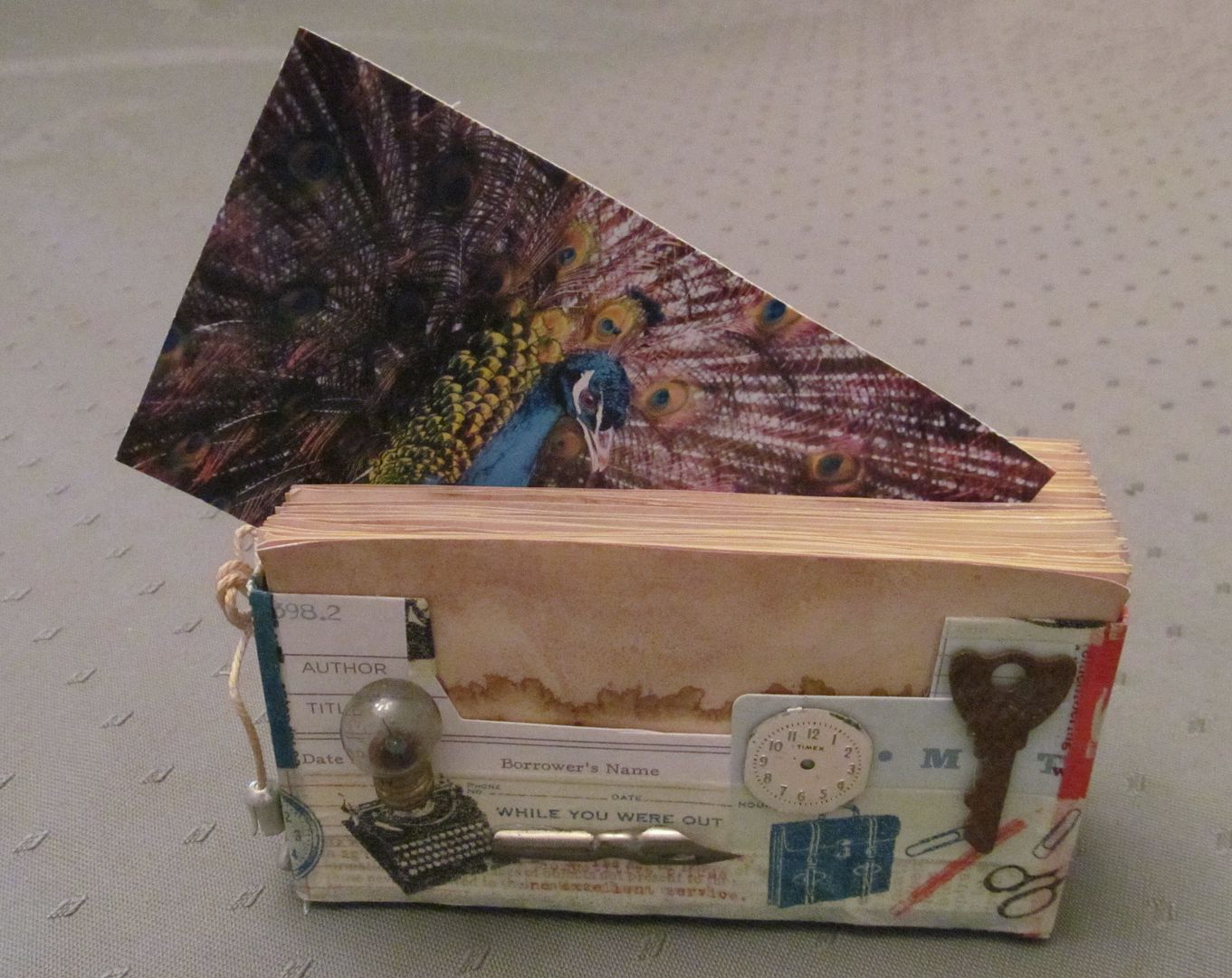 Paperback Writer Index Card Journal